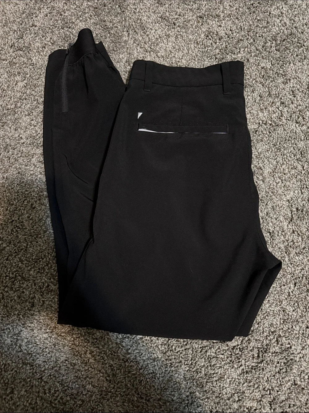 Men's Black Dress Pants - Classic Tailored Trousers